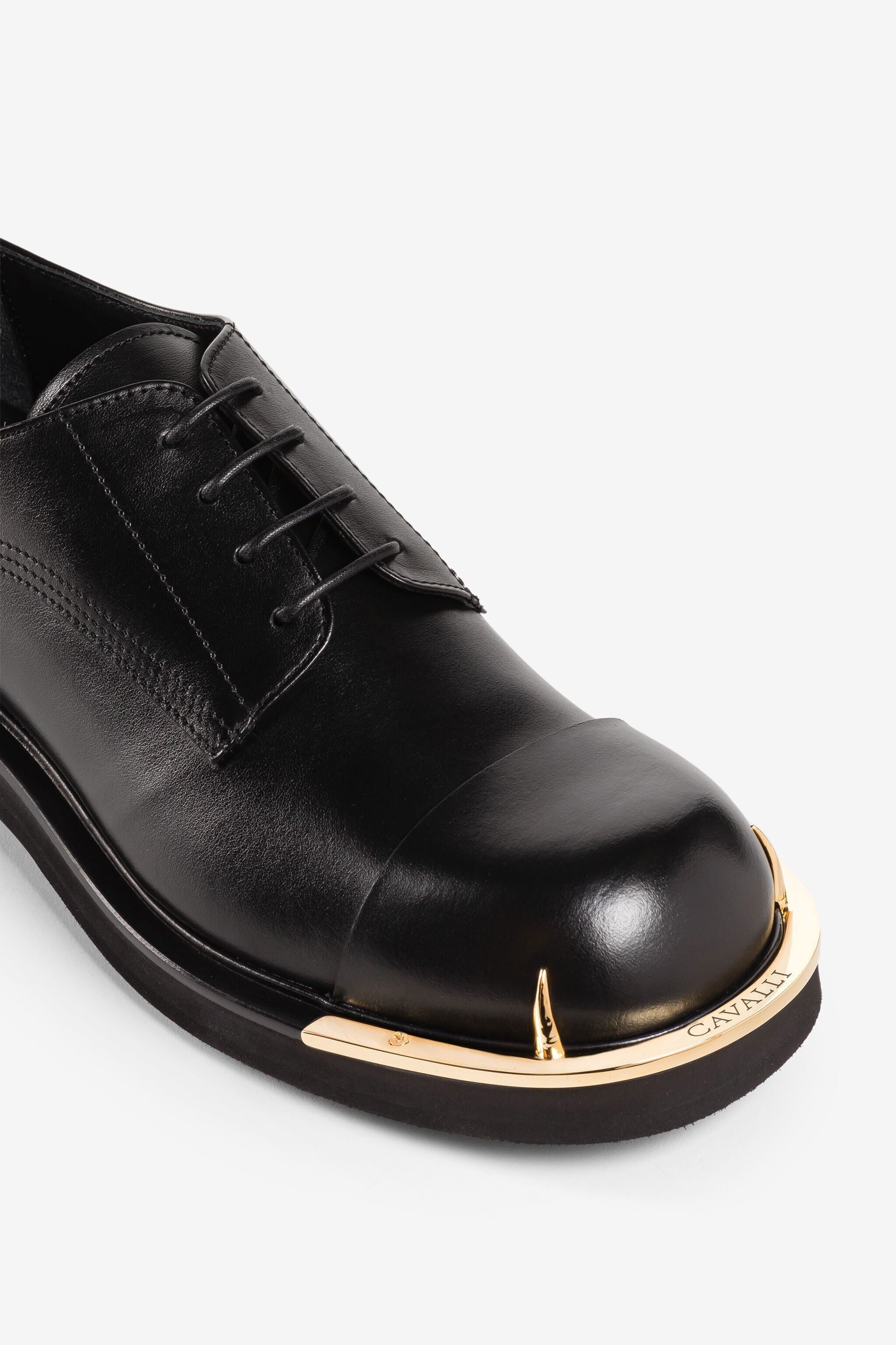 RC Tiger Tooth Oxford Shoes RC Tiger Tooth Oxford Shoes Black PRS008-PZ085