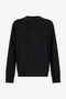 RC Schwarzes Rundhals-Sweatshirt mit besticktem Logo RC Schwarzes Rundhals-Sweatshirt mit besticktem Logo BLACK TOT66C-CF051
