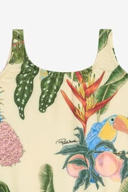 JU Tropicana Print Swimsuit YELLOW WJT00E-HVR12