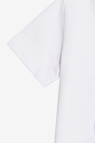 JU T-shirt Blanc En Coton Avec Logo RC MILKY WHITE WJT608-JD001