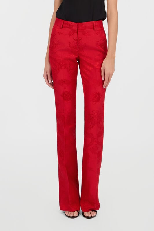 RC Pantalon Dunkelrot Mit Drachenmotiv RC Pantalon Dunkelrot Mit Drachenmotiv ROSSO SCURO 191664 VQT207-TJ033