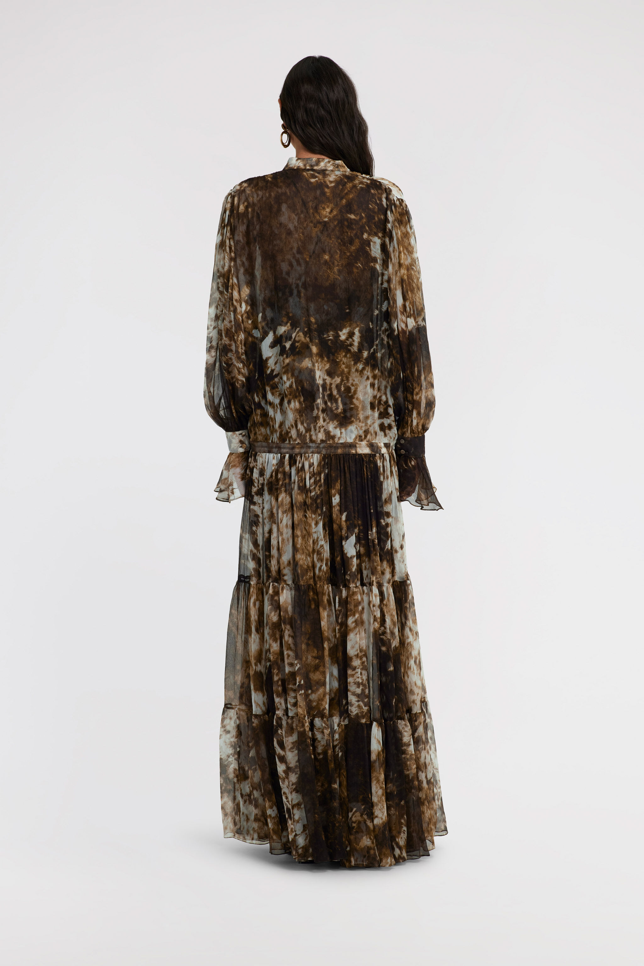 RC Appaloosa Print Dress Braun TKT133-CKN08