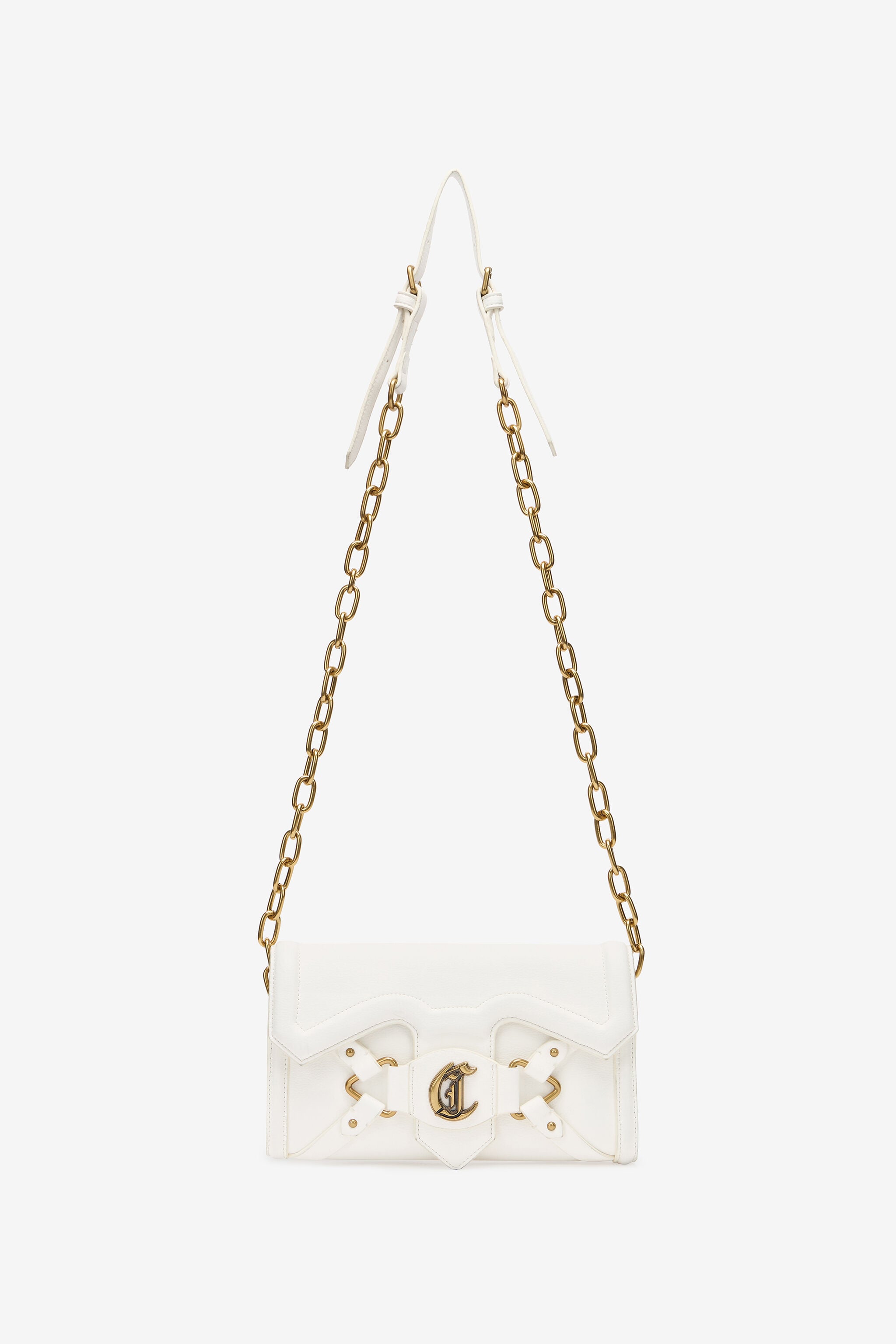 JC Crossbody Bag With JC Monogram JC Crossbody Bag With JC Monogram White UFB104-UF473