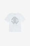 JU Cotton T-shirt with logo JU Cotton T-shirt with logo OPTICAL WHITE VJT60P-JD001