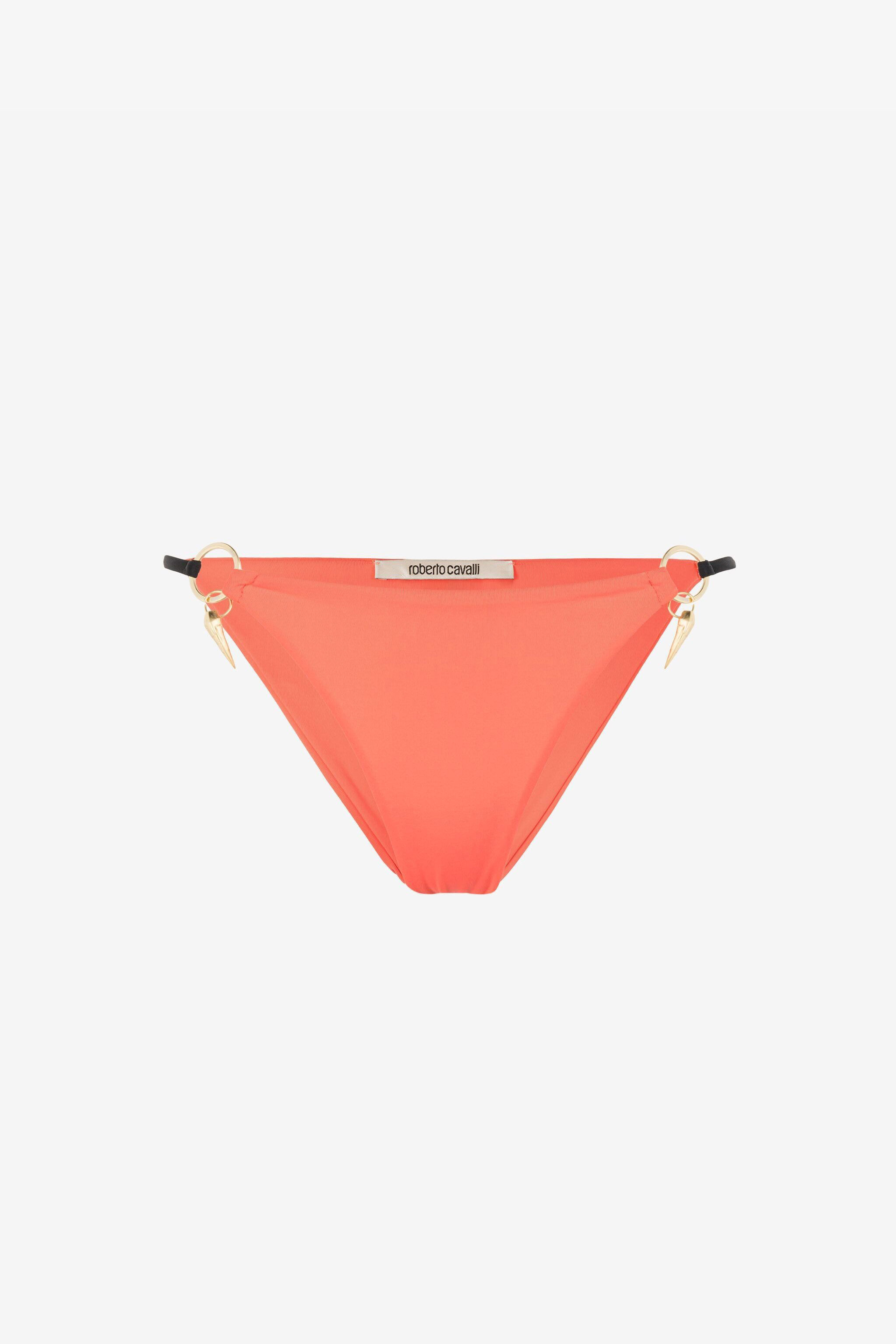 RC Tiger-tooth charm bikini briefs RC Tiger-tooth charm bikini briefs Orange QKW00D-LL002