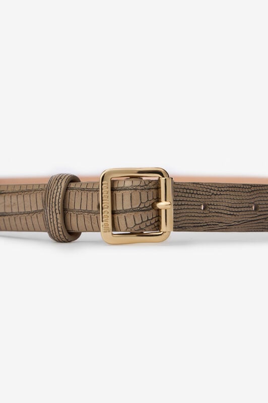 RC Ivory Belt With Cobra Print RC Ivory Belt With Cobra Print Ivory VWC002-PZ119