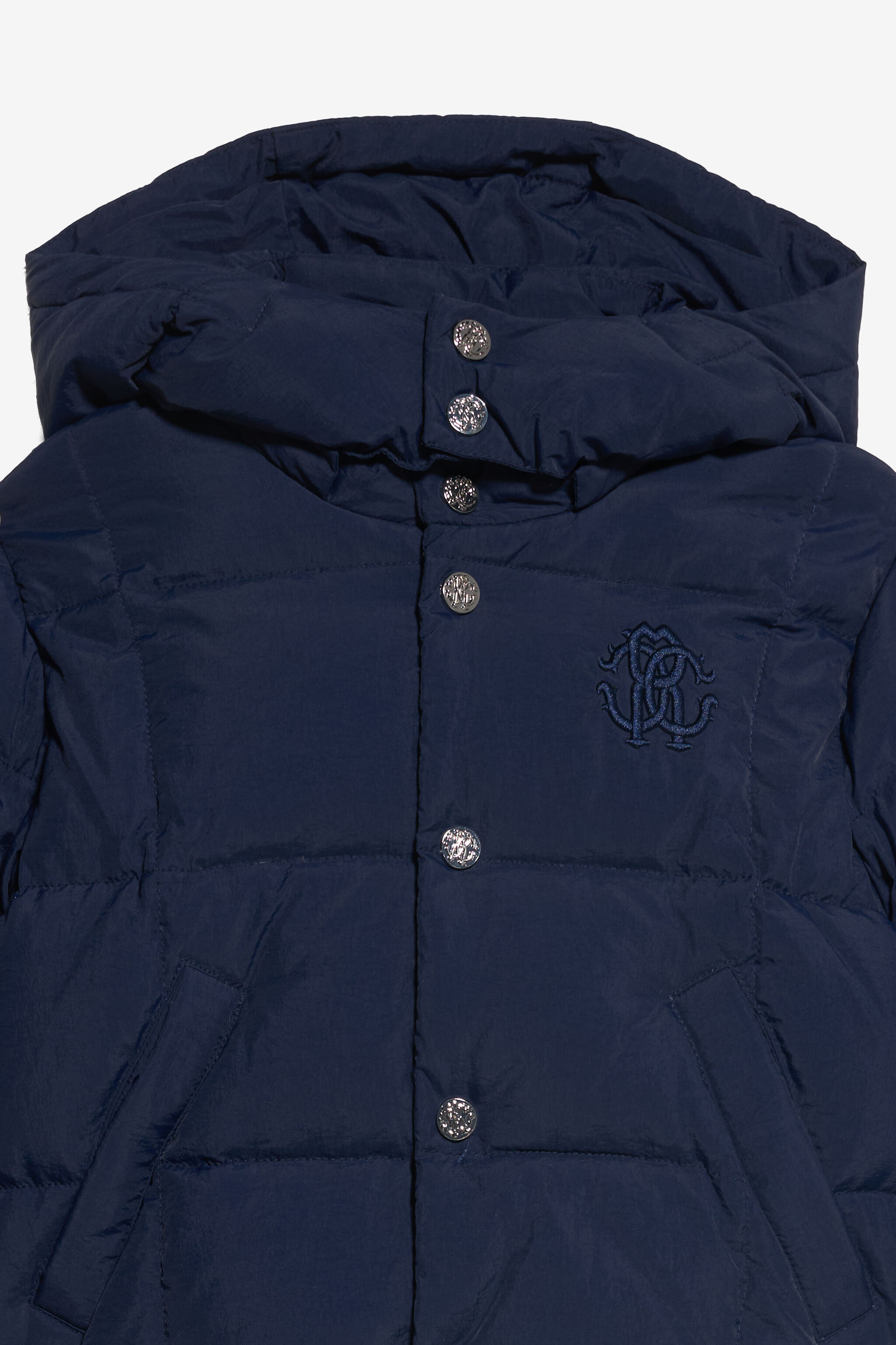 JU Chaqueta acolchada tipo puffer en azul marino BLUE MEDVL XJT42K-SB003