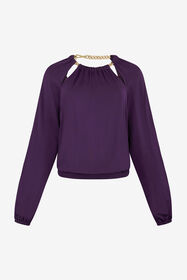 JC Women long-sleeve t-shirt GRIGIO CHIARO METALI RKT879-RK385