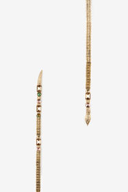 RC Serpentine Gold Chain Belt GOLD/OCEAN/PINK XQC002-AM008