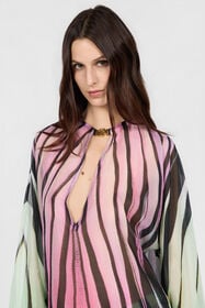 RC Ray Of Paradise Print Kaftan MULTICOLOR XKW032-HNM33