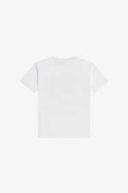 JU Camiseta blanco óptico con logotipo estampado OPTICAL WHITE VJT60K-JD001