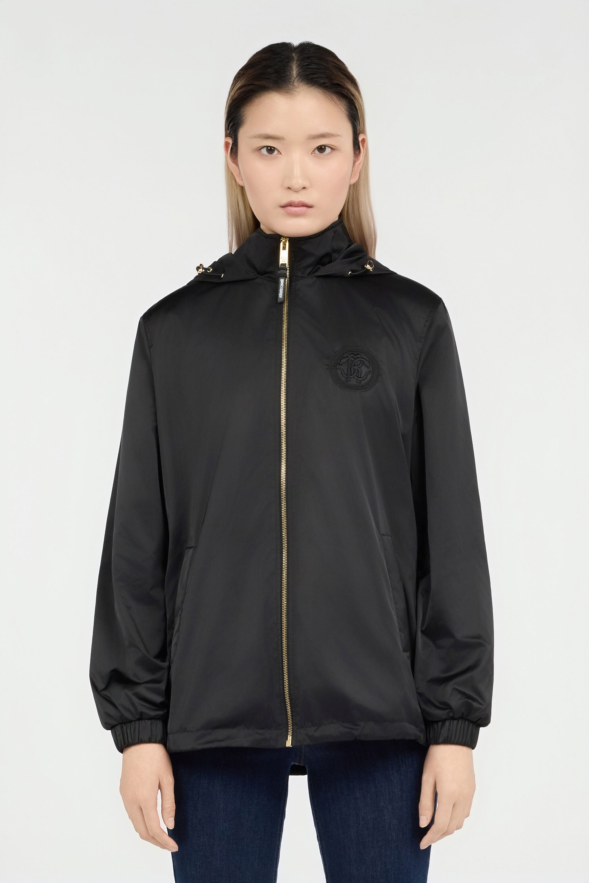 RC Black Hooded Jacket RC Black Hooded Jacket BLACK QOT40A-TO009