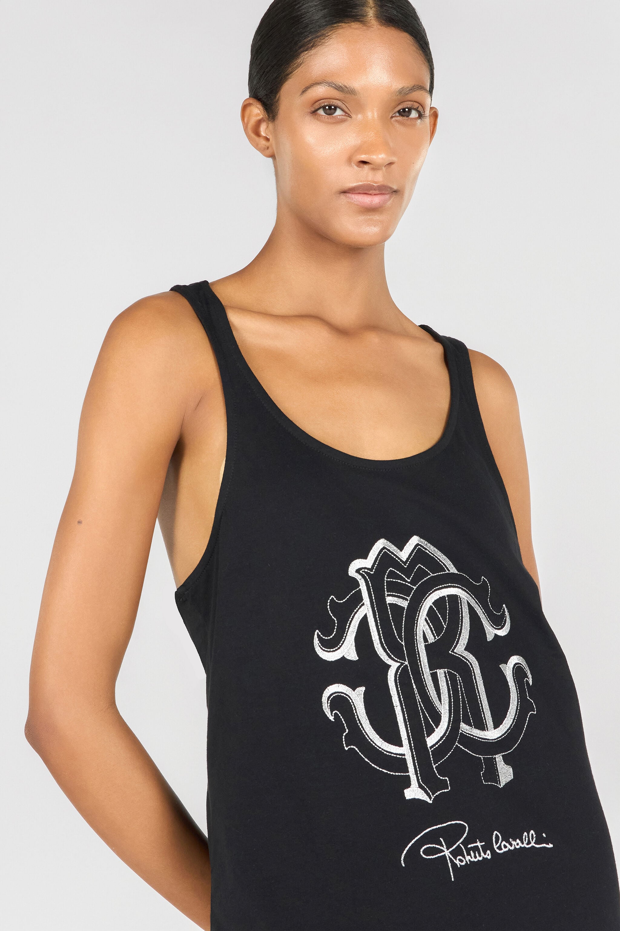 RC Tanktop Mit Monogramm RC Schwarz OOT60E-JD060