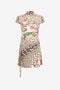 RC Mini Robe Imprimé Jaguar Roses RC Mini Robe Imprimé Jaguar Roses NATURAL XQT159-LNT24