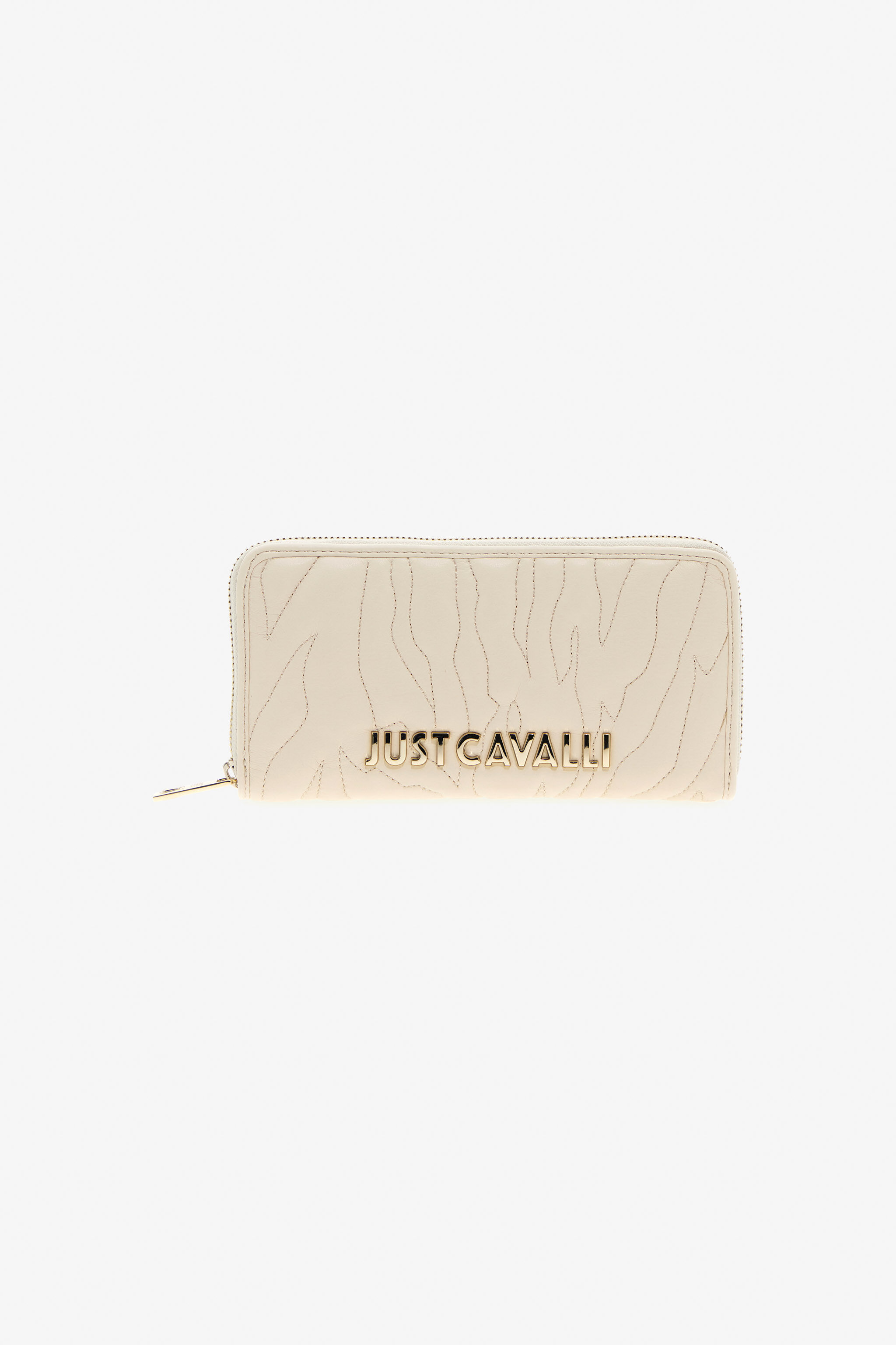 JC Just Cavalli Zip Wallet JC Just Cavalli Zip Wallet Elfenbein TFP047-TF506