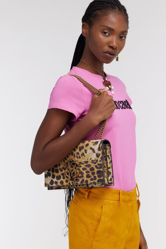 RC Shoulder bag with Monogram Mirror Snake RC Shoulder bag with Monogram Mirror Snake Light Brown SKB120-PZC26