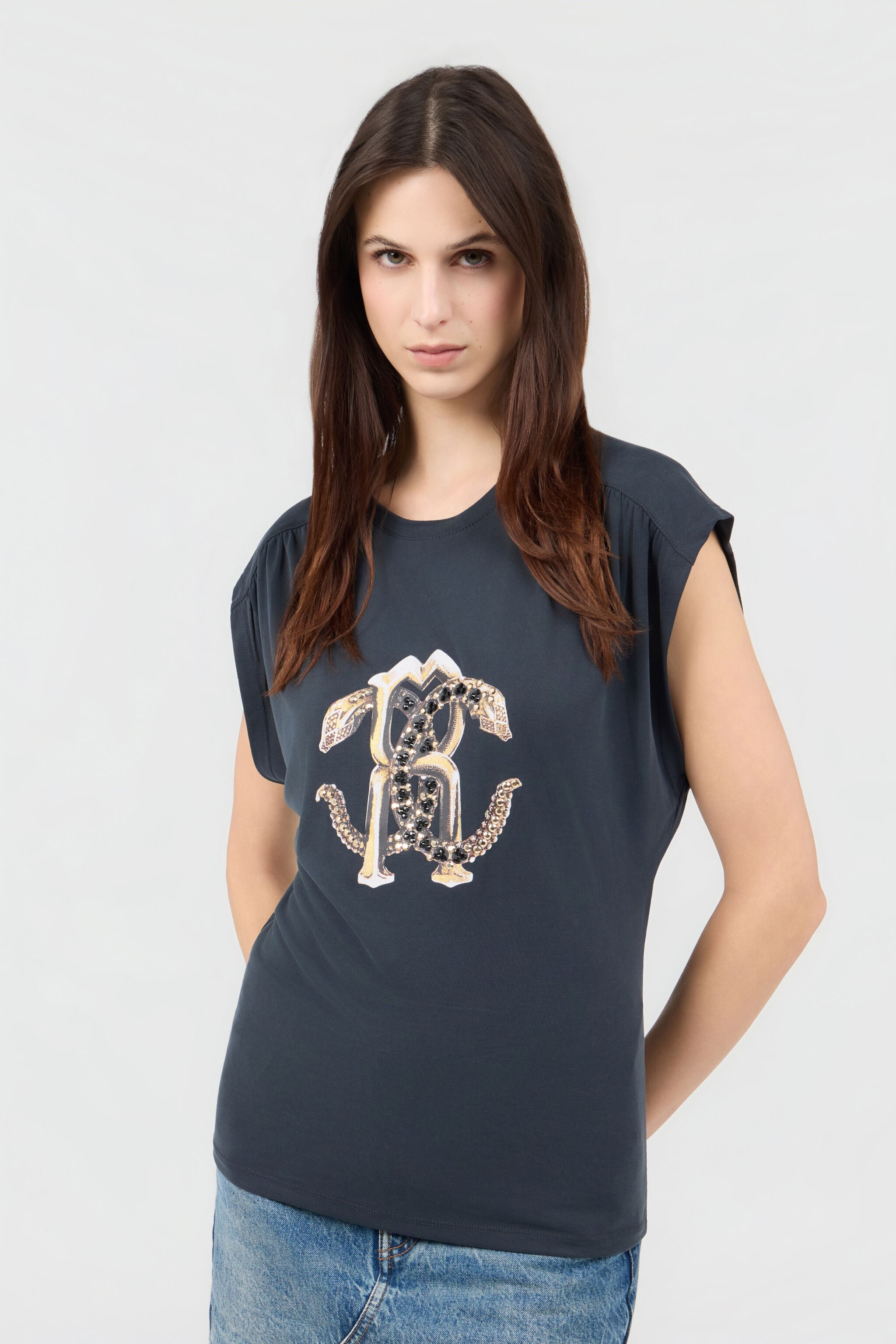 RC T-Shirt Nera RC T-Shirt Nera BLACK SOT60H-1H003