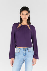 JC Women long-sleeve t-shirt GRIGIO CHIARO METALI RKT879-RK385