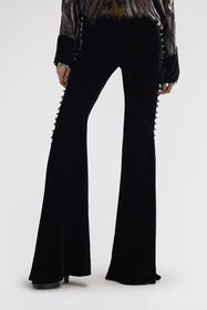 RC Flare Black Trousers Black RKR200-VL067