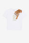 JU Logo-print short-sleeve T-shirt White QJT676-JV025