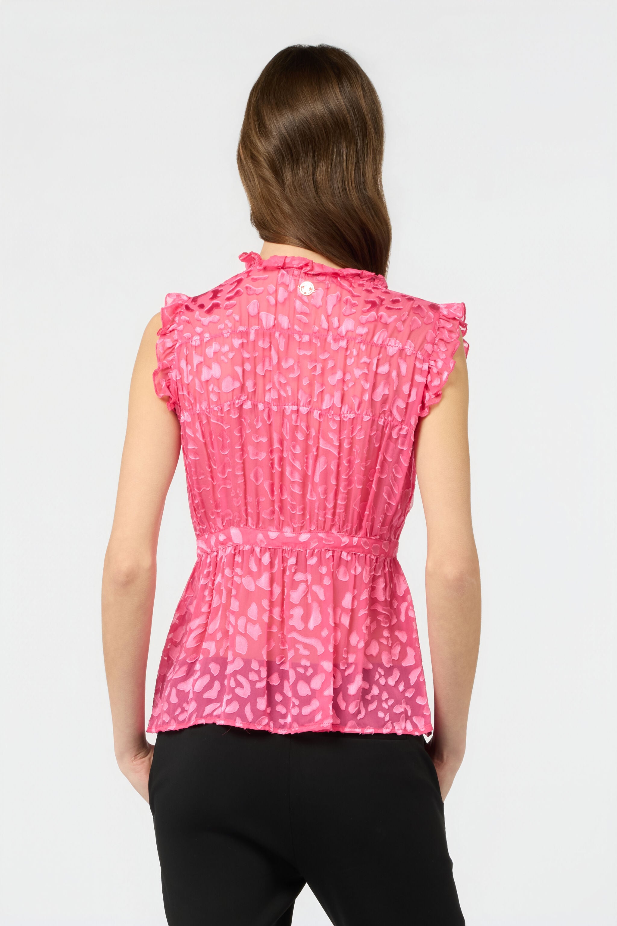 RC Pink Tone-On-Tone Leopard Shirt RC Pink Tone-On-Tone Leopard Shirt IBISCUS SOT71C-6D003