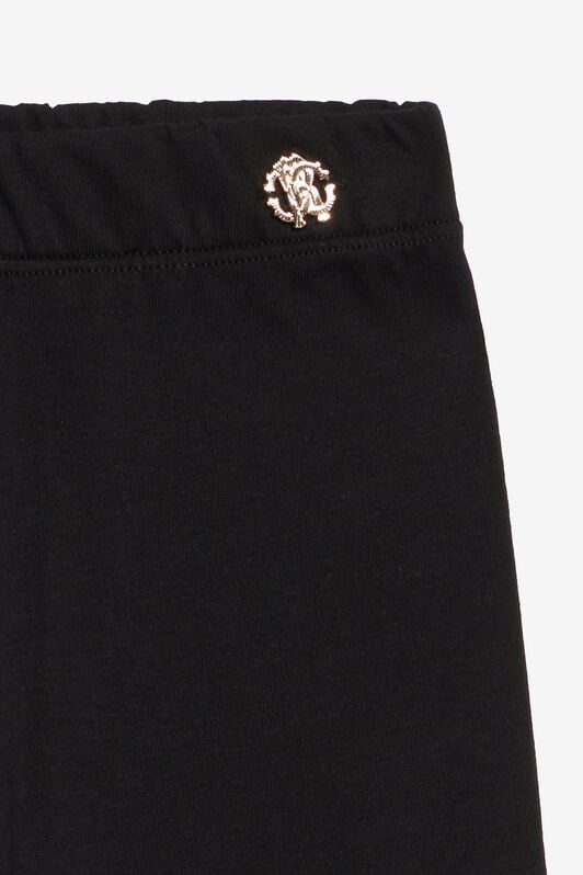JU Sports Pants With Embroidered Logo JU Sports Pants With Embroidered Logo Black UJT23N-JD001