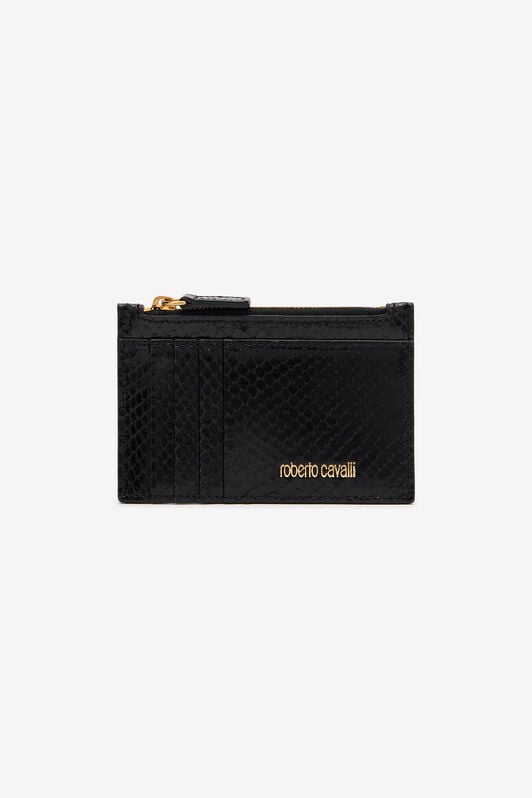 RC Snake Print Card Holder RC Snake Print Card Holder Black TKA005-PZ579
