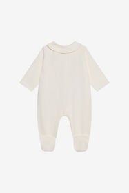 JU Baby-Strampler mit goldener Stickerei IVORY XJT80O-JD003