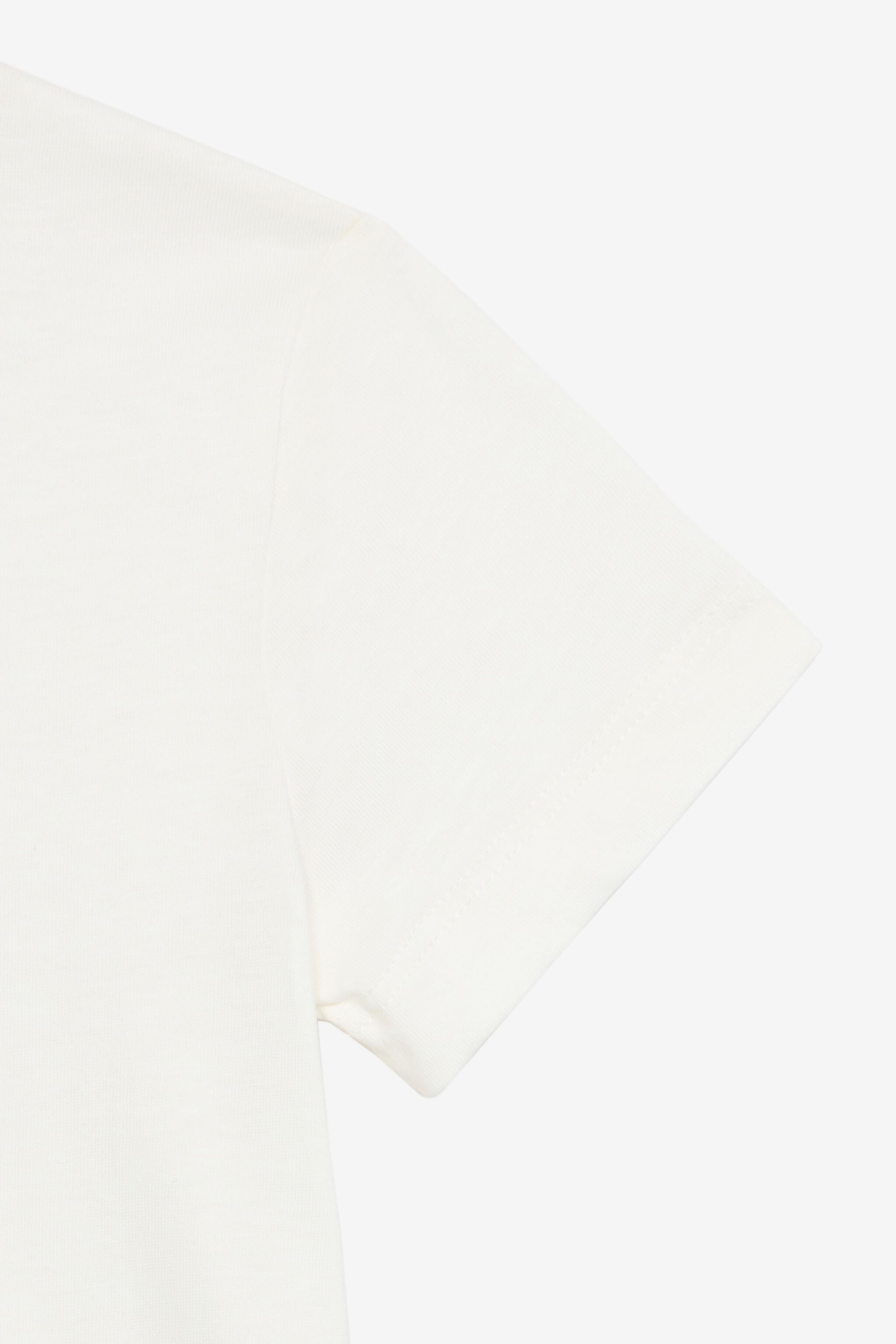 JU T-Shirt With RC Monogram And Logo White UJT62O-JD001