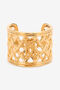 RC RC Monogram Cuff Bracelet Gold UWG005-AM001