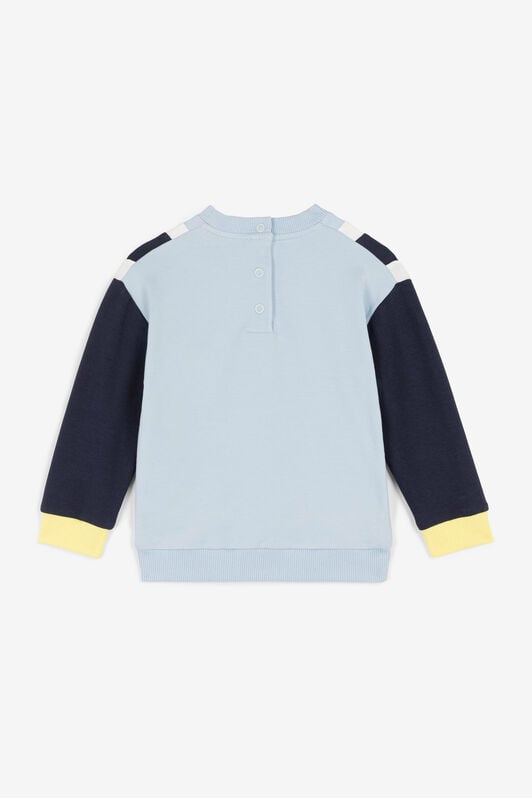 JU Logo-Print Sweatshirt JU Logo-Print Sweatshirt Light blue OJT90B-CF042