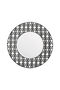 HO Monogram Black 2 Dinner Plates Set HO Monogram Black 2 Dinner Plates Set RALA12-IA017
