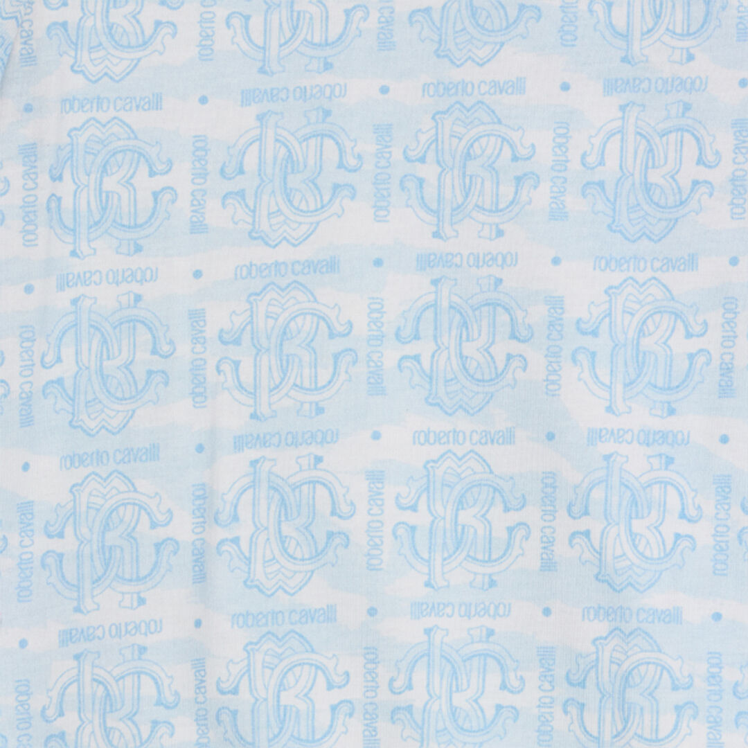 JU Baby-Set mit Monogram RC Print BABY BLUE VJT809-JFO44