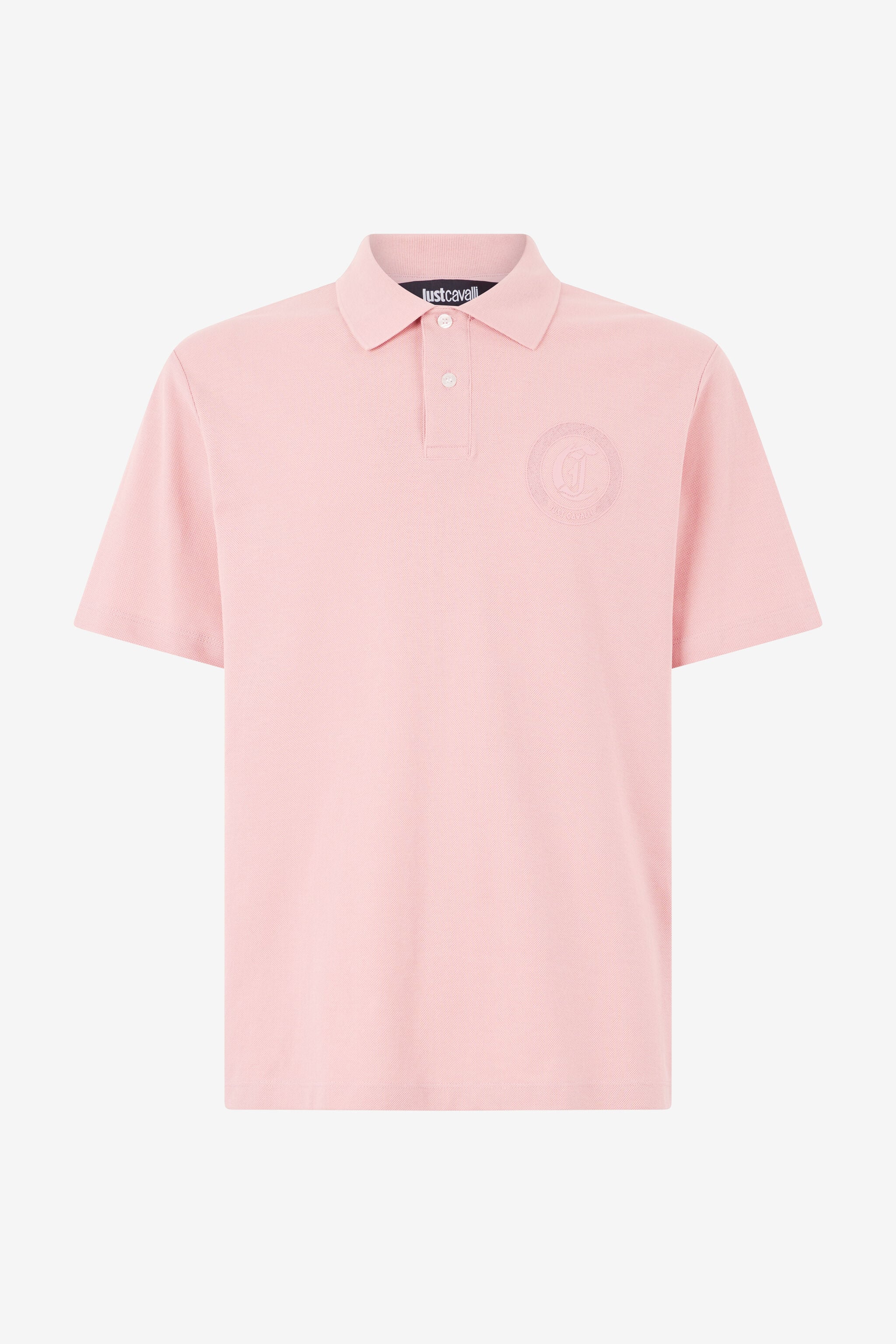 JC Poloshirt Mit Stickerei Monogramms JC JC Poloshirt Mit Stickerei Monogramms JC Rosa UFT020-UF040