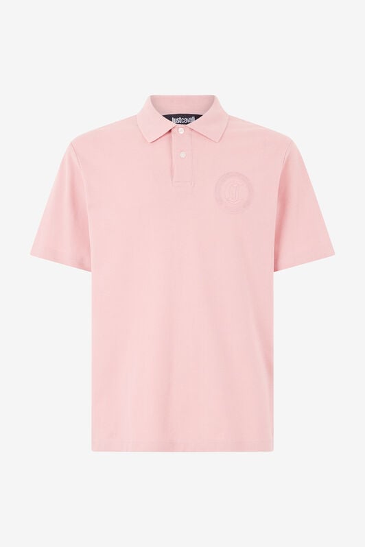 JC Poloshirt Mit Stickerei Monogramms JC JC Poloshirt Mit Stickerei Monogramms JC Rosa UFT020-UF040