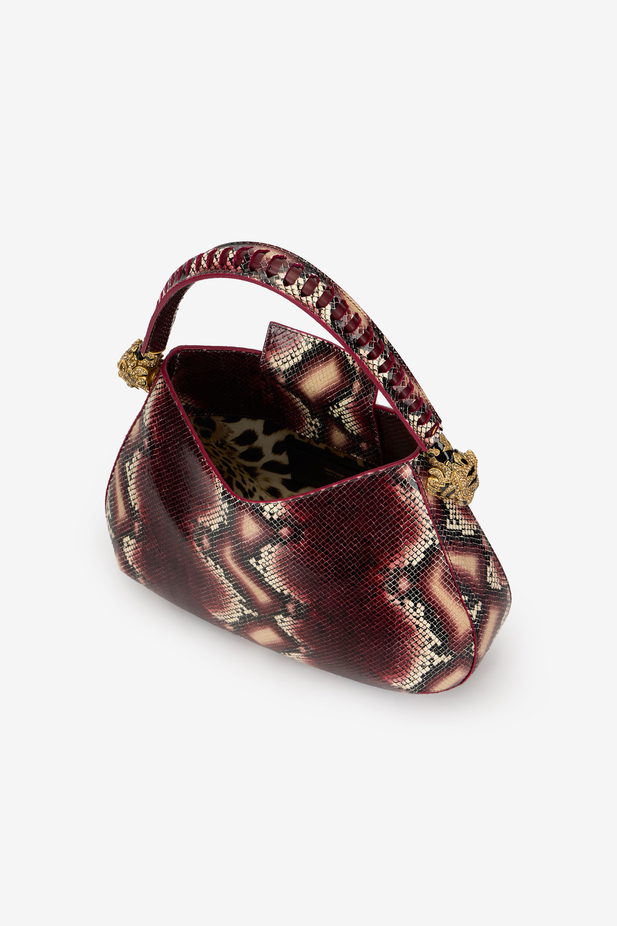 RC Roar Bag Python Print Shoulder Bag RC Roar Bag Python Print Shoulder Bag BORDEAUX/ROSSO TKB022-PZ02S
