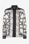 RC Chemise En Soie À Imprimé Floral RC Chemise En Soie À Imprimé Floral Noir/Blanc VNT724-4QP97