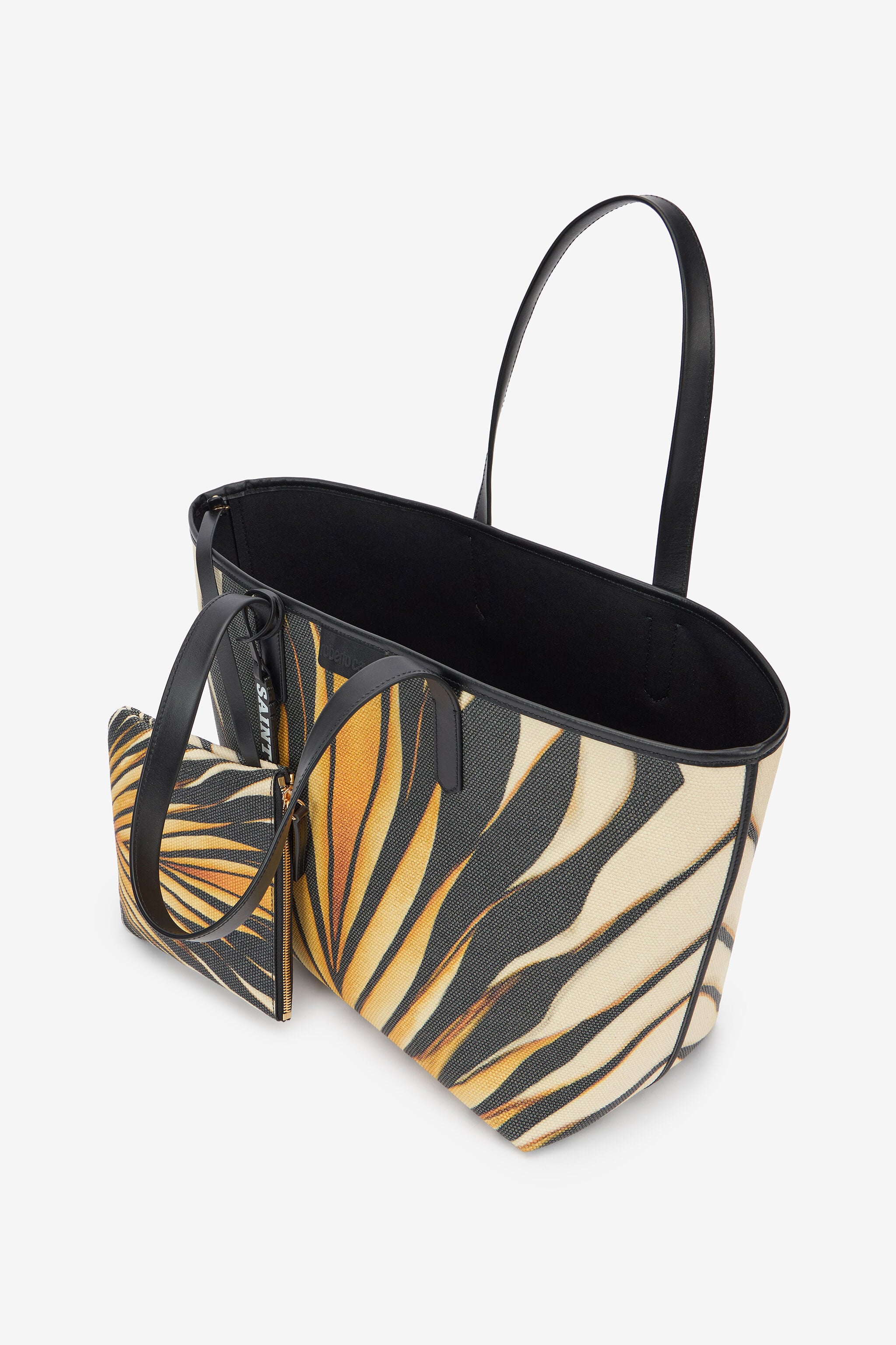RC Shopping-Tasche Mit Ray Of Gold-Print RC Shopping-Tasche Mit Ray Of Gold-Print ST.ROG/NERO UKB01S-AC567