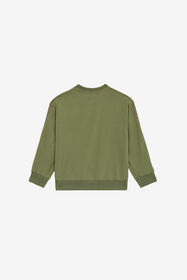 JU Safari Edition Sweatshirt With RC Monogram Green UJT66G-CF050