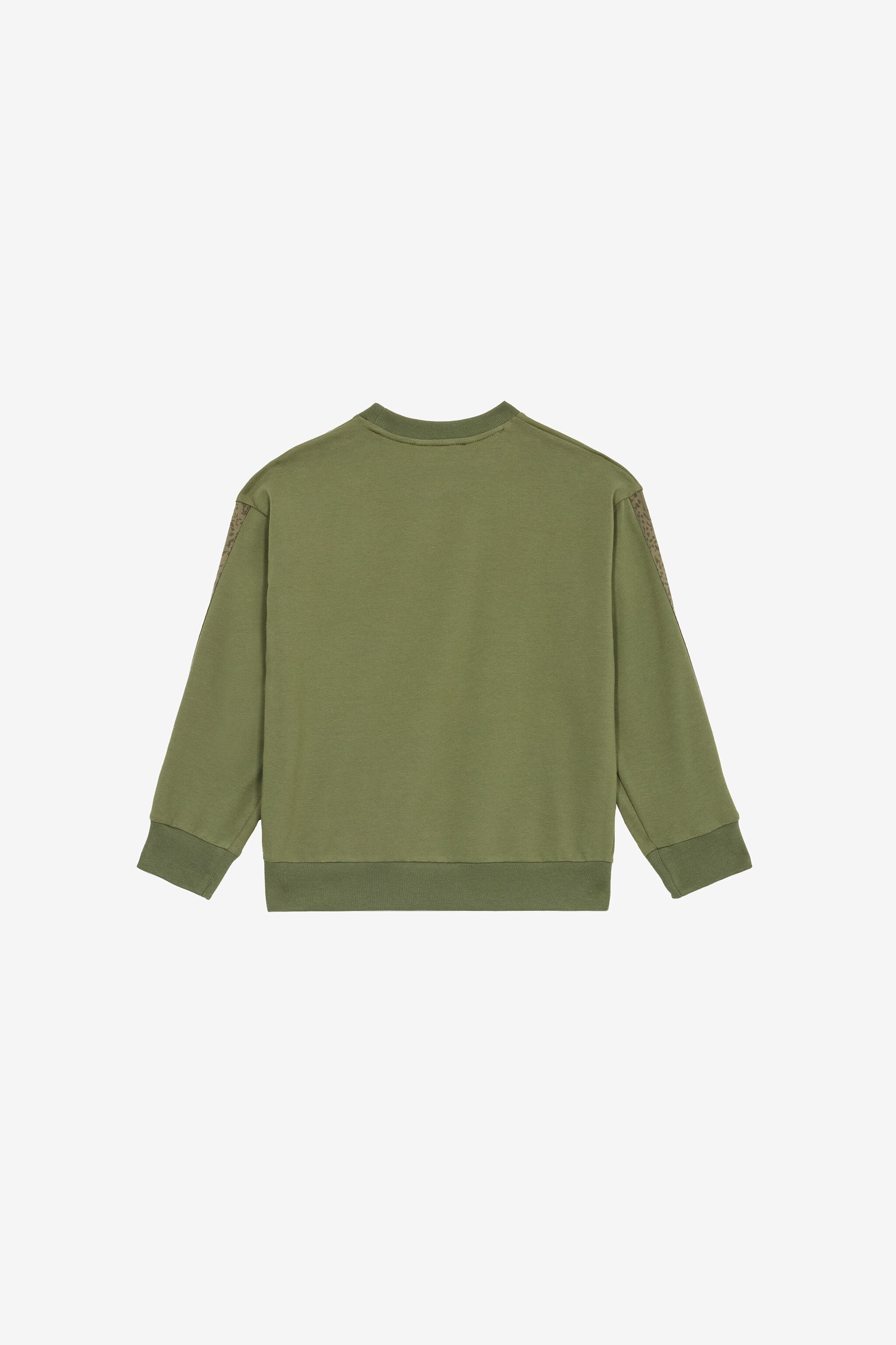 JU Safari Edition Sweatshirt With RC Monogram JU Safari Edition Sweatshirt With RC Monogram Green UJT66G-CF050