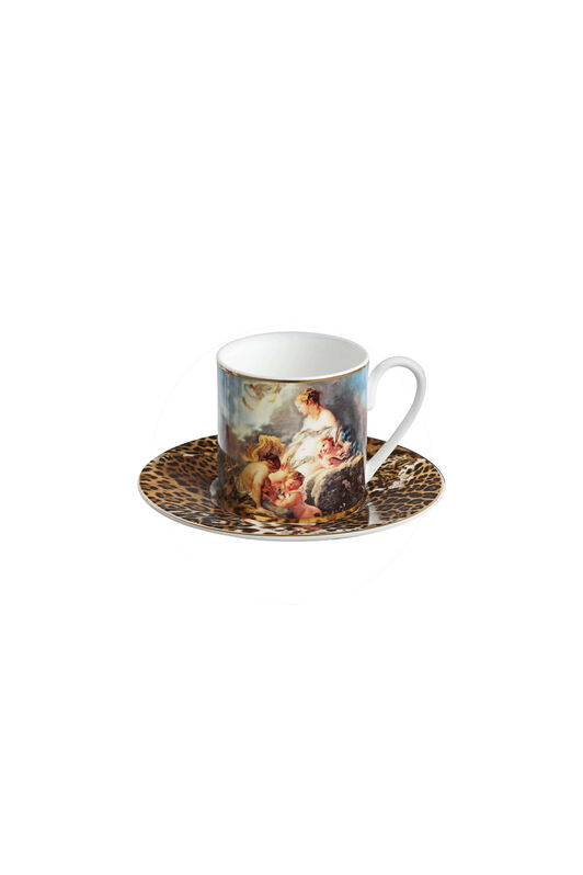 HO Wild Leda-Print Coffee Set HO Wild Leda-Print Coffee Set VARIANTE UNICA QALA02-IA002