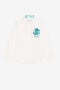 JU Logo-embroidered long-sleeve shirt JU Logo-embroidered long-sleeve shirt White QJT713-CH004