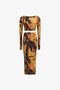 RC Marble Print Dress RC Marble Print Dress Gelb TWT115-CPN21