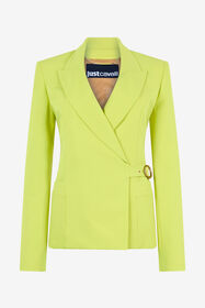 JC Giacca Con Cintura Laterale Verde chiaro UFT193-UF259