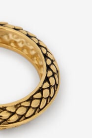 RC Gold Serpentine Earrings RC Gold Serpentine Earrings OLD GOLD WKG006-AM001