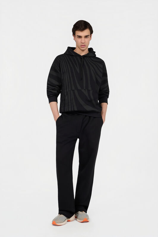 RC Sudadera Estampado Zebra BLACK XNT69A-FOT26