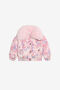 JU Chaqueta rosa con cuello de pelo sintético JU Chaqueta rosa con cuello de pelo sintético CALICAN/PH XJT40J-5RS59