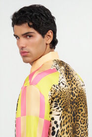 RC Camisa De Seda Estampado Cavalli Pop MULTICOLOR WNT760-4QR33