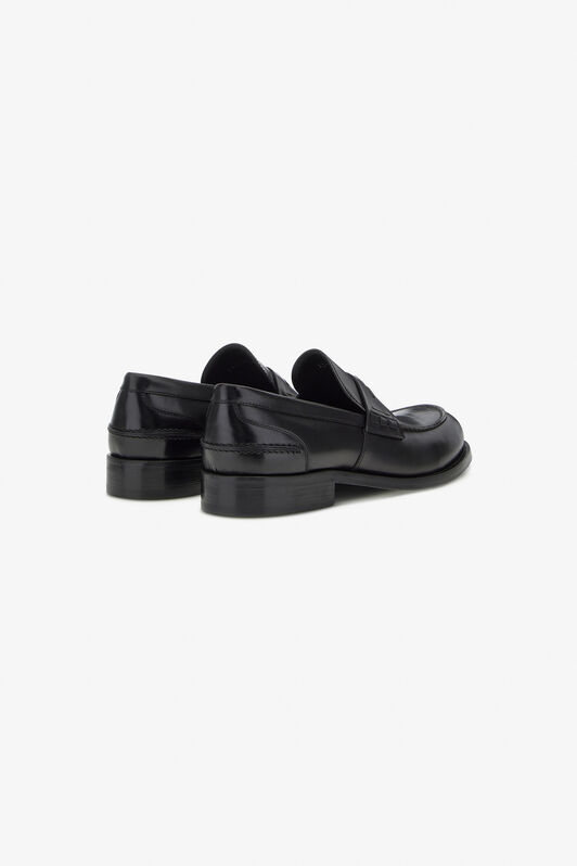RC Moccasins with Monogram RC Black SRS017-PZA84