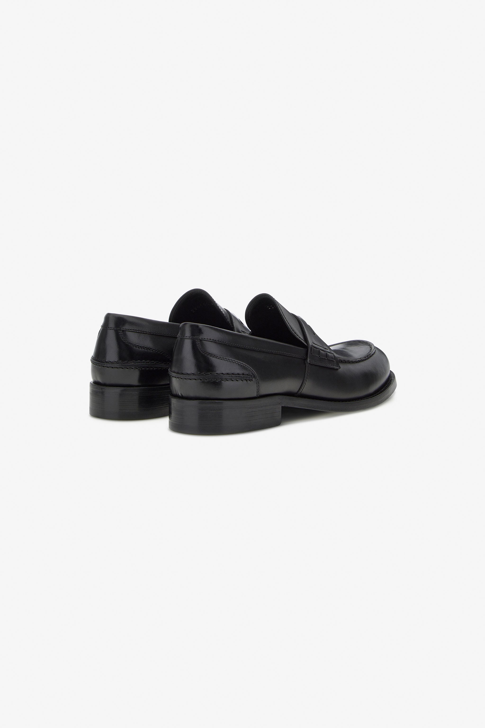 RC Moccasins with Monogram RC Black SRS017-PZA84